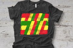 PNG Brush stroke digital design,Juneteenth backsplash Product Image 2