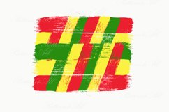 PNG Brush stroke digital design,Juneteenth backsplash Product Image 1