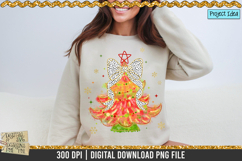 Brush Stroke Christmas Tree is a professional design that is available at 300dpi PNG to use for Sublimation, iron-on transfer, DTG Printing and normal printing.