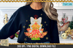 Brush Stroke Christmas Tree is a professional design that is available at 300dpi PNG to use for Sublimation, iron-on transfer, DTG Printing and normal printing.
