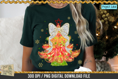 Brush Stroke Christmas Tree is a professional design that is available at 300dpi PNG to use for Sublimation, iron-on transfer, DTG Printing and normal printing.