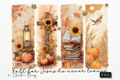 Fall For Jesus Brushstroke PNG Product Image 4