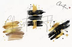 Watercolor New Years Brush Stroke | New Years PNG Product Image 3