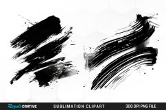 Brush Strokes Exquisite Clipart Product Image 1