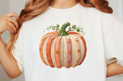 Brushstroke Book Pumpkin PNG Product Image 3