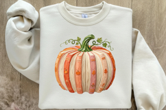 Brushstroke Book Pumpkin PNG Product Image 4