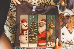 Christmas Brushstroke PNG, Merry Christmas, Santa Claus PNG Product Image 2