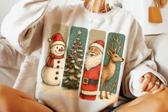 Christmas Brushstroke PNG, Merry Christmas, Santa Claus PNG Product Image 4