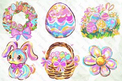 Brushstroke Easter Clipart Bundle Product Image 2