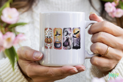 Brushstroke Halloween Goose Sublimation Product Image 4