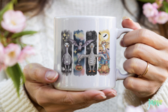Brushstroke Halloween Goose Sublimation Product Image 4