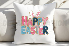 Brushstroke Happy Easter Sublimation PNG Product Image 2