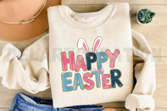 Brushstroke Happy Easter Sublimation PNG Product Image 3