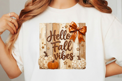 Brushstroke Hello Fall Vibes PNG Product Image 3