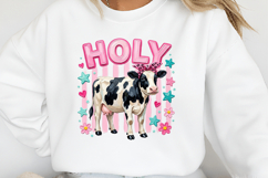 Brushstroke Holy Cow PNG Product Image 2