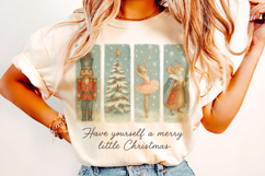 Christmas Brushstroke PNG, Merry Christmas, Nutcracker PNG Product Image 2