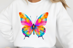 Brushstroke Neon Summer Clipart PNG Product Image 2