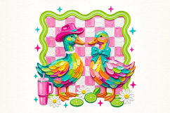Brushstroke Preppy Duck PNG Product Image 1