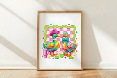 Brushstroke Preppy Duck PNG Product Image 5