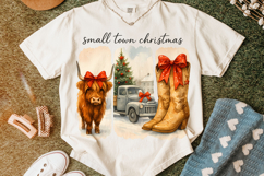 Small Town Christmas PNG, Howdy Christmas PNG, Western PNG Product Image 5