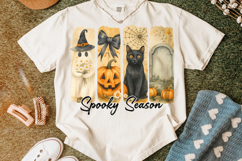 Spooky Season PNG, Halloween Brushstroke PNG, Fall Autumn Product Image 5