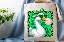 Brushstroke St Patrick’s Day Goose Png Product Image 3
