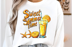 Striped Sweet Summer Time PNG Product Image 2