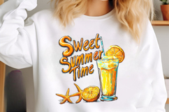 Striped Sweet Summer Time PNG Product Image 3