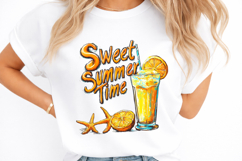 Striped Sweet Summer Time PNG Product Image 4
