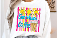 Brushstroke Summer Coffee Png Product Image 2