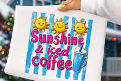 Brushstroke Summer Coffee PNG Product Image 3