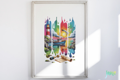 Brushstroke Summer Sublimation Product Image 2
