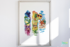 Brushstroke Summer Sublimation Product Image 2