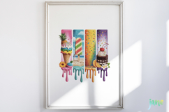 Brushstroke Summer Sublimation Product Image 2