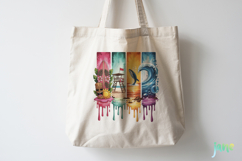 Brushstroke Summer Sublimation Product Image 3