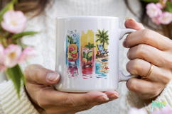 Brushstroke Summer Sublimation Product Image 4