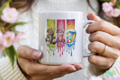 Brushstroke Summer Sublimation Product Image 4