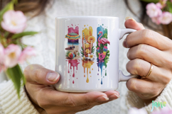 Brushstroke Summer Sublimation Product Image 4