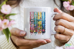 Brushstroke Summer Sublimation Product Image 4