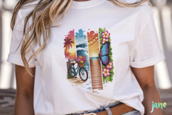 Brushstroke Summer Sublimation Product Image 5
