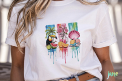 Brushstroke Summer Sublimation Product Image 5