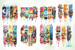 Brushstroke Summer Sublimation Product Image 4