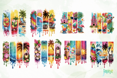 Brushstroke Summer Sublimation Product Image 3