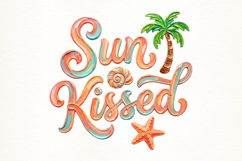Brushstroke Summer Sun Kissed Png Product Image 1