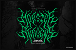 Brythor | Black Metal Typeface Product Image 3