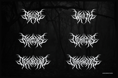 Brythor | Black Metal Typeface Product Image 5