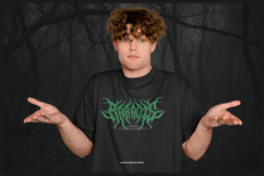 Brythor | Black Metal Typeface Product Image 9