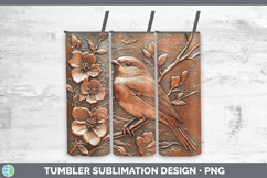 GorgeousBS01 Copper Relief Tumbler design.