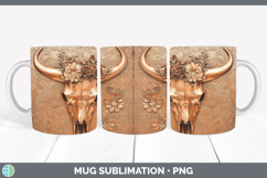 GorgeousBS01 Copper Relief Mug Wrap design.