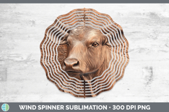 GorgeousBS01 Copper Relief Wind Spinner design.